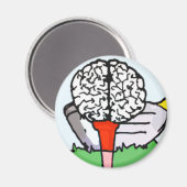 Brolf: Brain Golf! Magneet (Voorkant / Achterkant)