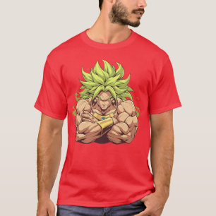 broly print t-shirt
