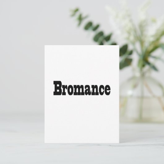 Bromance Briefkaart (Staand voorkant)