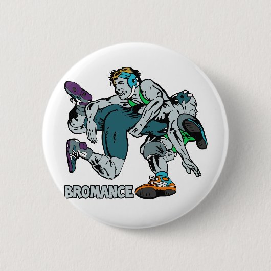 BROMANCE RONDE BUTTON 5,7 CM (Voorkant)