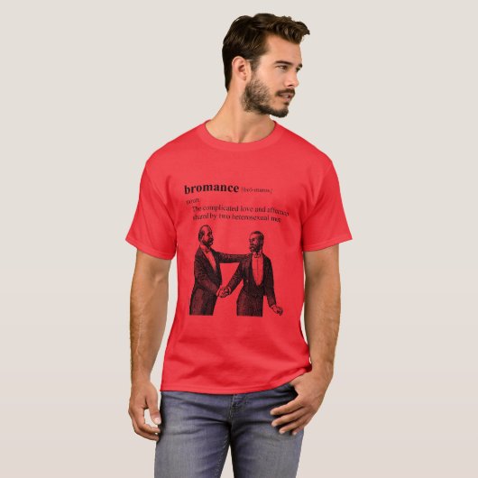 BROMANCE T-SHIRT (Voorkant volledig)