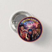 Bromania 2024 ronde button 3,2 cm (Voorkant /achterkant)