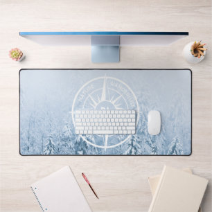 Brombalmonogram wintersparren bureaumat