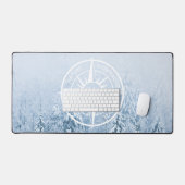 Brombalmonogram wintersparren bureaumat (Keyboard & Muis)