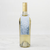 Brombalmonogram wintersparren flessenhanger (Op fles)