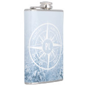 Brombalmonogram wintersparren heupfles (Rechts)