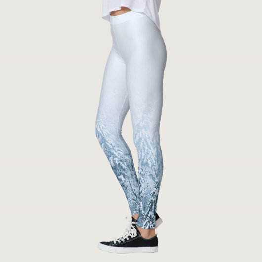 Brombalmonogram wintersparren leggings (Links)