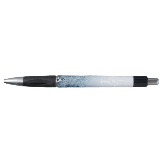 Brombalmonogram wintersparren pen (Voorkant)