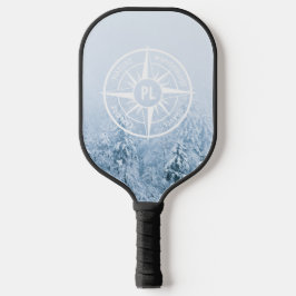 Brombalmonogram wintersparren pickleball paddle