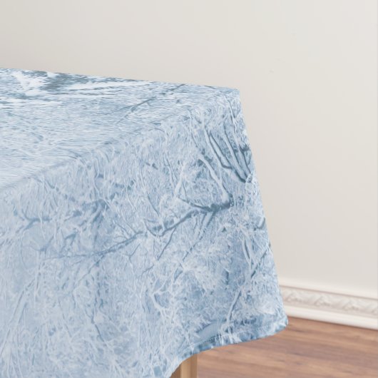 Brombalmonogram wintersparren tafelkleed (Voorbeeld)