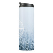 Brombalmonogram wintersparren thermosbeker (Geroteerd rechts)