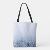 Brombalmonogram wintersparren tote bag (Achterkant)