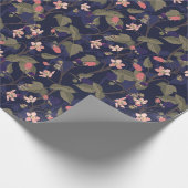 Brombeeren Muster Cadeaupapier (Hoek)