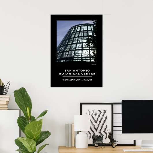 Bromeliad Conservatory Poster (Thuiskantoor)