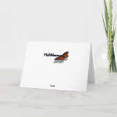 Bromeliad Green Botanische fotografie Kaart (Achterkant)