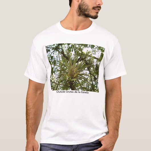 Bromeliad Outside Grutas de la Estrella T-shirt (Voorkant)