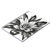 Bromeliad - Watercolor flowers Notitieboek (Linkerzijde)