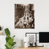  Bromfield Street Boston Massachusetts 1916 Poster (Thuiskantoor)