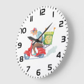 Bromfiets Pizza Levering Grote Klok (Hoek)