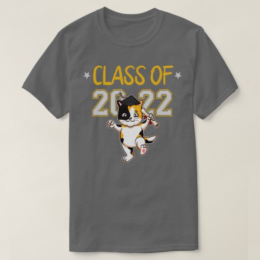 Bromige Afstuderen van categorie 2022 Afstuderen 1 T-shirt (Design voorkant)
