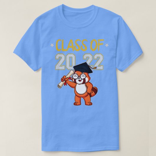 Bromige Afstuderen van categorie 2022 Afstuderen 3 T-shirt (Design voorkant)