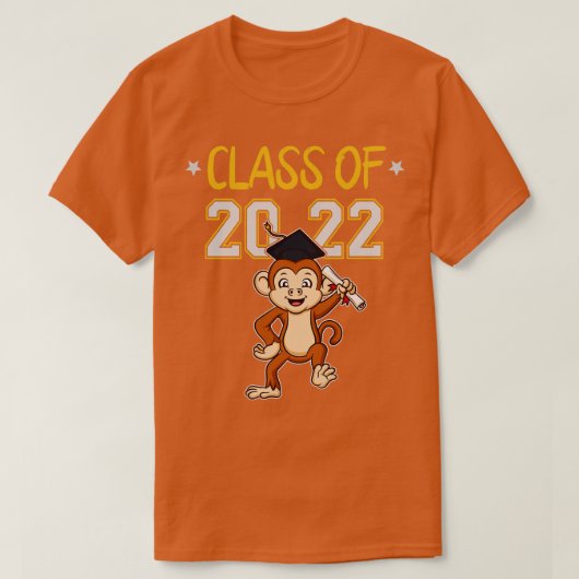 Bromige Afstuderen van categorie 2022 Afstuderen 4 T-shirt (Design voorkant)