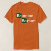 Bromine en Barium Funny Science T-shirt (Design voorkant)
