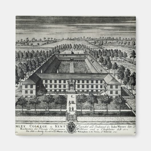 Bromley College in Kent Magneet (Voorkant)