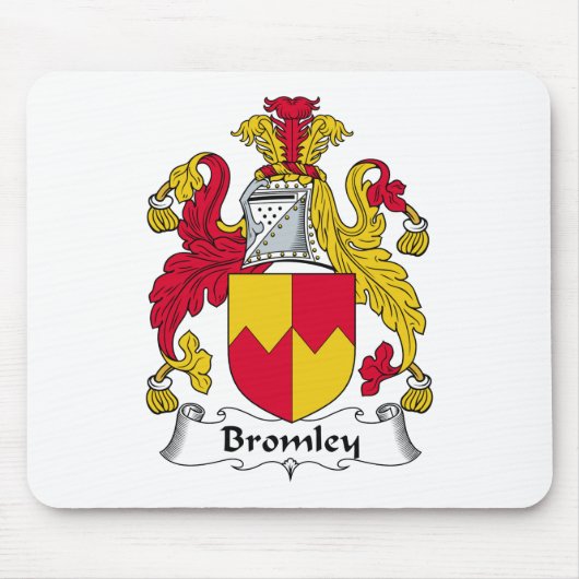 Bromley Family Crest Muismat (Voorkant)
