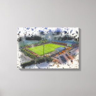Bromley FC Hayes Lane Stadion Matchday Canvas Afdruk