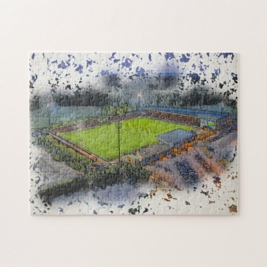 Bromley FC Hayes Lane Stadion Matchday Legpuzzel (Horizontaal)