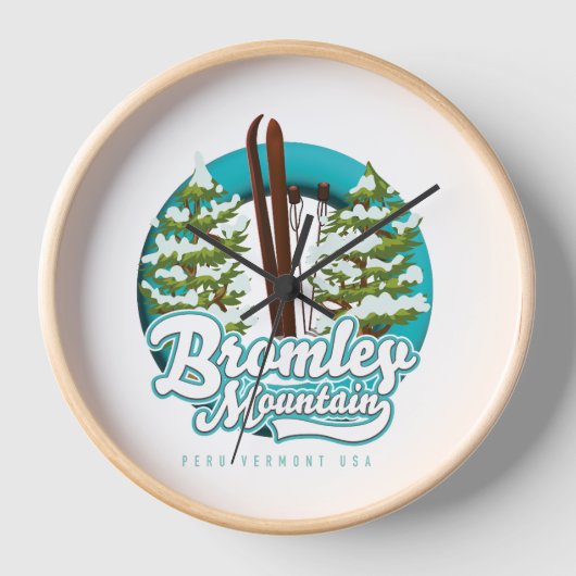 Bromley Mountain Peru Vermont US Ski logo (Voorkant)