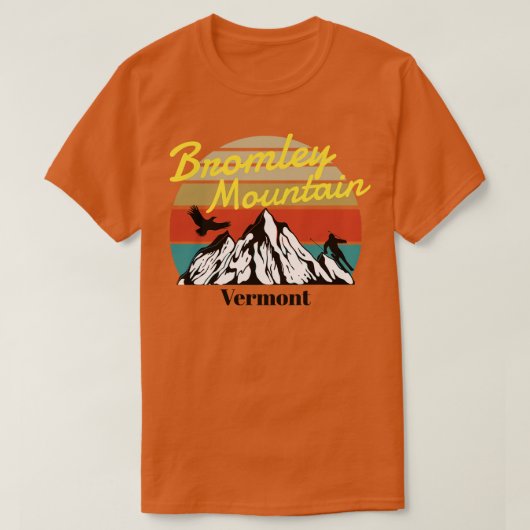 Bromley ski Vermont 3 T-shirt (Design voorkant)