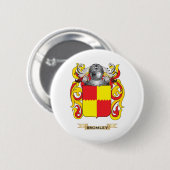 Bromley Wapenkat (gezinscrest) Ronde Button 5,7 Cm (Voorkant /achterkant)
