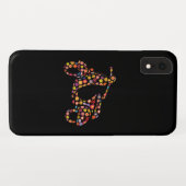 Brommer Bloem Patroon Case-Mate iPhone Case (Achterkant (horizontaal))