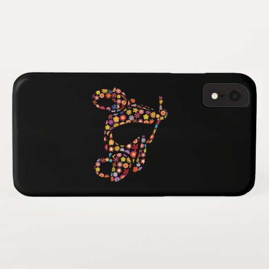 Brommer Bloem Patroon Case-Mate iPhone Case (Achterkant (horizontaal))