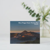 Bromo Tengger Semeru National Park Briefkaart (Staand voorkant)