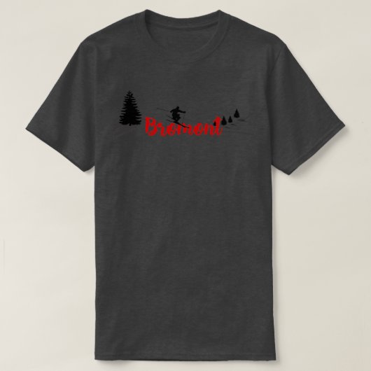 Bromont Ski Long T-shirt (Design voorkant)