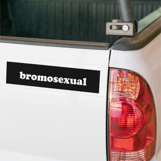 BROMOSEXUAL BUMPERSTICKER (Op Truck)