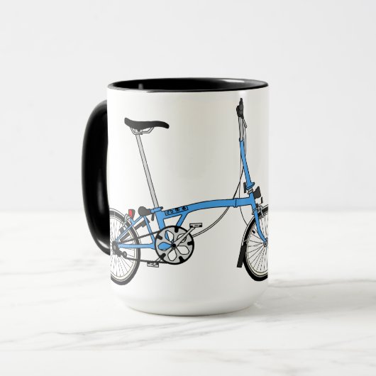 Brompton Bicycle Mok (Voorkant links)