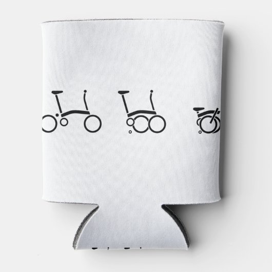 Brompton Folding Bike-fiets Blikjeskoeler (Voorkant)