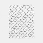 Brompton Folding Bike-fiets Fleece Deken (Voorkant)