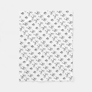 Brompton Folding Bike-fiets Fleece Deken