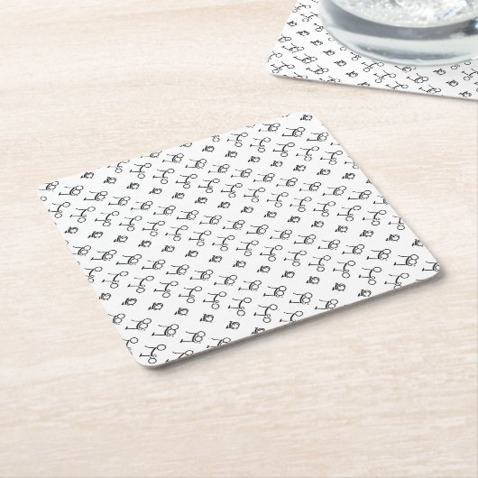 Brompton Folding Bike-fiets Kartonnen Onderzetters (Schuin)