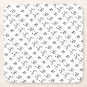 Brompton Folding Bike-fiets Kartonnen Onderzetters (Voorkant)