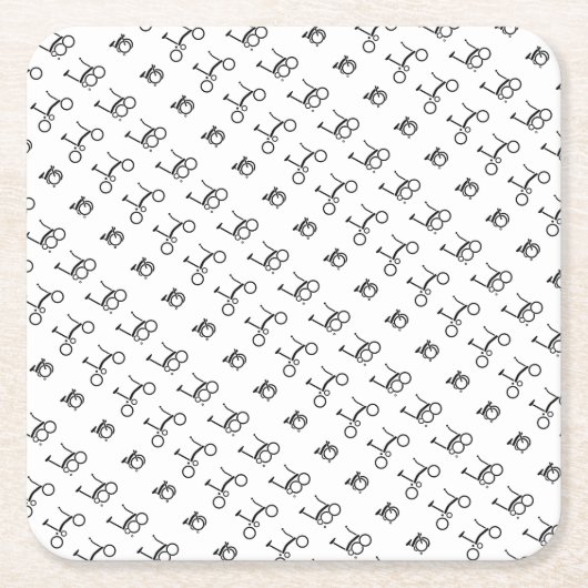 Brompton Folding Bike-fiets Kartonnen Onderzetters (Voorkant)