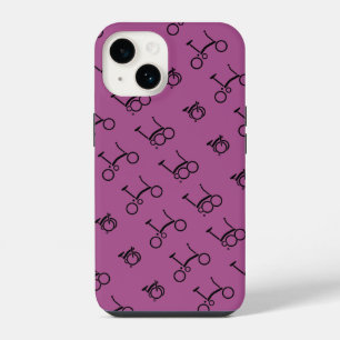 Brompton vouwfiets iPhone 8/7 glanzend Hoesje iPhone 14 Hoesje