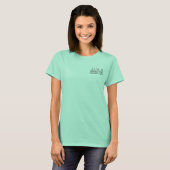 Brompton vouwfiets T-shirt voor dames (Voorkant volledig)