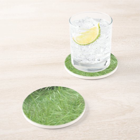 Bromus tectorum zandsteen onderzetter (Zijkant)