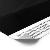 Bron door het Scherm van Old Cookhouse, 1962 Poster (Hoek)